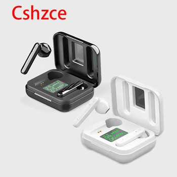 

Bluetooth 5.0 Wireless Earphones Sport Ear Hook Headsets Stereo Touch Control Air Earbuds With Charging Box Pk T19 T5 W51 Tws