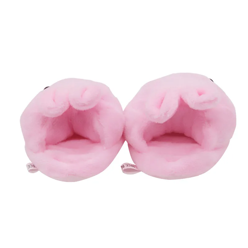 Plush Cotton Slipper For 18 Inch American Doll Rabbit Bear Animal Shoes Embroidered Slippers For 43cm Baby New Born Reborn Doll