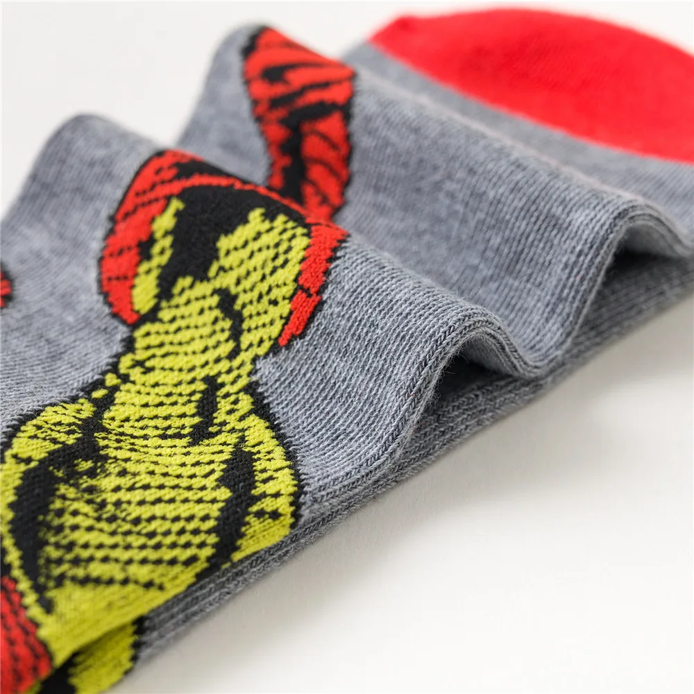 Disney anime socks Avengers Marvel cartoon figure Iron Man Captain America Hulk Thor casual high socks xxx boys and girls socks