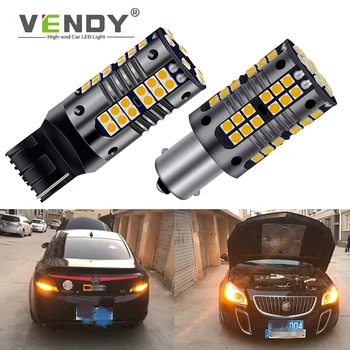 

2pcs Canbus LED Turn Signal Light Car Bulb Lamp PY21W BAU15S P21W BA15S WY21W For seat leon mk3 2 mk2 ibiza citroen c4 c5 c3