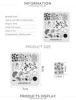 1pc Nail Art Stamping Plate Nature 037 Ginkgo biloba Pattern Stamping Plate Rectangle Template Nail Art Image Decoration Stencil 4
