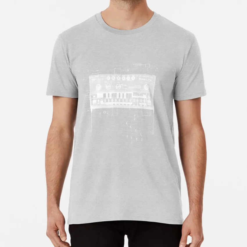 TB 303 T shirt 606 808 synth drum machine 80 80s vintage roland