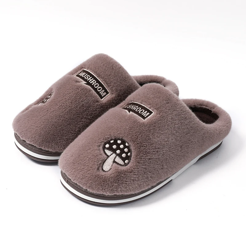 TZLDN/; мужские зимние домашние теплые хлопчатобумажные туфли на плоской подошве; Короткие Плюшевые Повседневные тапочки с принтом; Домашние мягкие тапочки на плоской подошве
