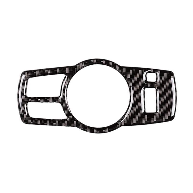 

for 11-17 Bmw-5 Series Carbon Fiber Interior Headlight Switch Panel Switch Decoration Sticker