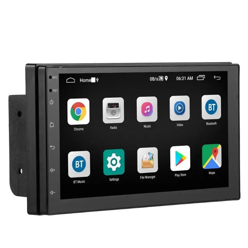  HD auto Bluetooth MP5 Player Neue 7-inch Android 9.1 4 Core 1G + 16G Auto Doppel Barren android GPS