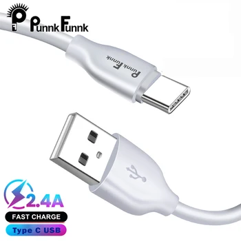 

Punnkfunnk USB Type C Cable,2.4A Fast Data&Charging USB Micro usb cable for Samsung S10 s9 S8 Huawei P9 P10 P20 XIAOMI &iphone