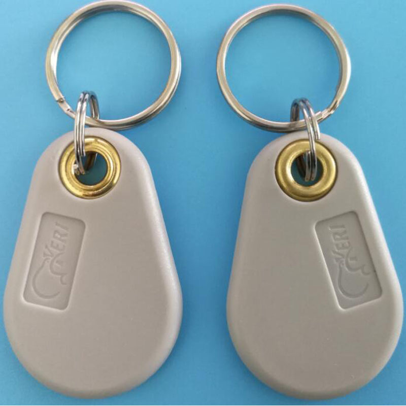 100pcs/lot 125Khz T5577 RFID EM Readable & Writable Access Control Card Tags Keyfob Keychain