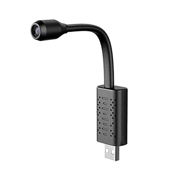 

U21 HD Smart Mini Wifi USB Camera Real-Time Surveillance IP Camera AI Human Detection Loop Recording Wide Angle Cam