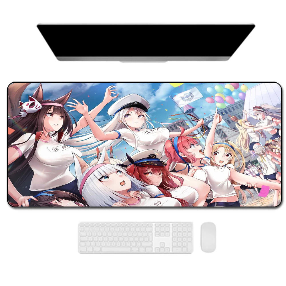 

Mouse Pad Anime Azur Lane (2) Game Player Accessories Desk Pads Computer Notebook Keyboard MousePad Non-slip Rubber Carpet Xxl