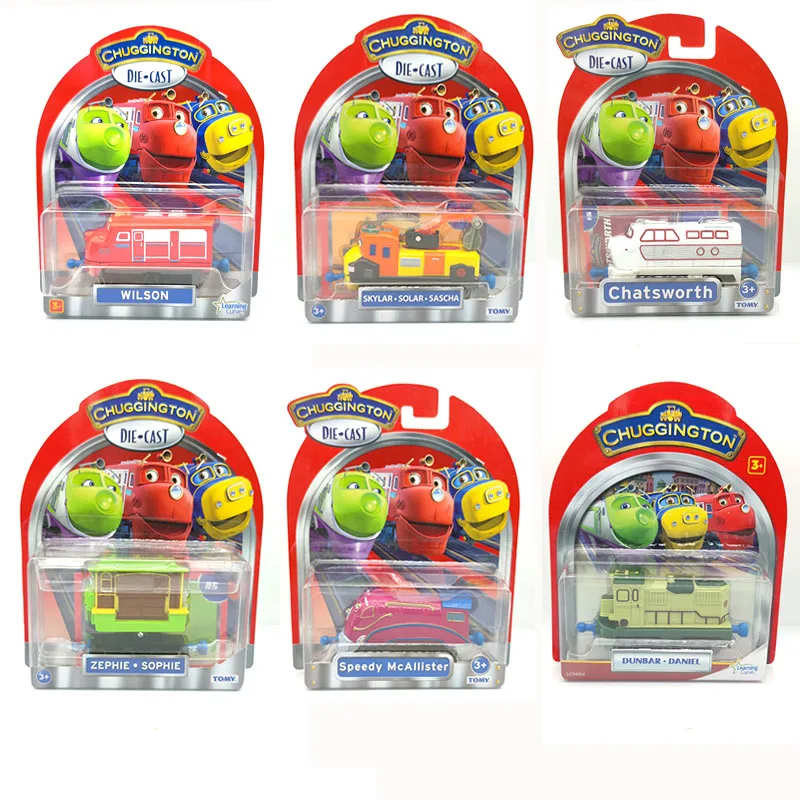Игрушечная машинка Takara Tomy Chuggington металлическая литая под давлением