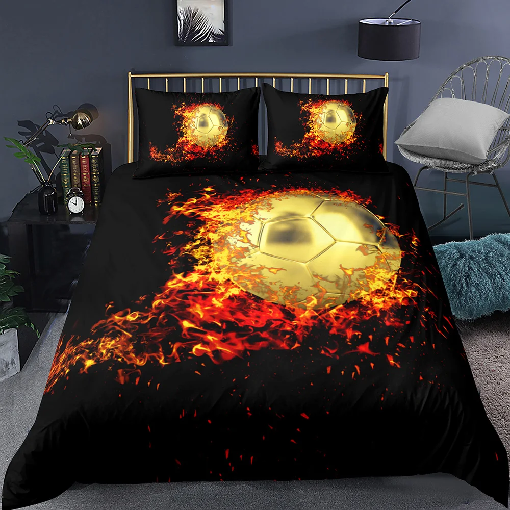 kids football bedding