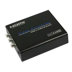 Hdmi в AV CVBS 4K конвертер скалер Hdmi вход на выход CVBS аналоговый в цифровой адаптер (США штекер)