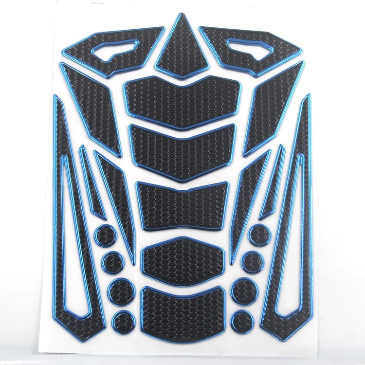 3D полимерный гель защитная накладка на бак мотоцикла наклейка эмблема - Цвет: 25