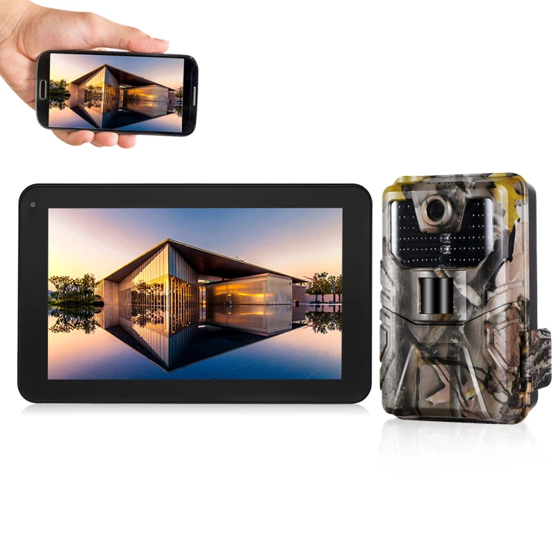 4K 30FPS Wifi Hunting Cameras 940nm APP Surveillance Wireless Bluetooth Control 30MP Wildlife Photo Traps Record Wifi900PRO