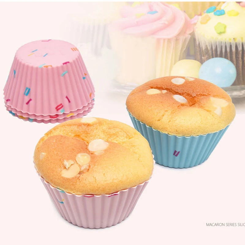 Moule Muffins Silicone - Lot de 24 Moules à Cupcakes Moule Cupcake Silicone  - Moules à Muffin Moules de Cuisson en Silicone Réutilisables pour Cupcake  Gâteau Décoration (Set A) : : Cuisine et Maison