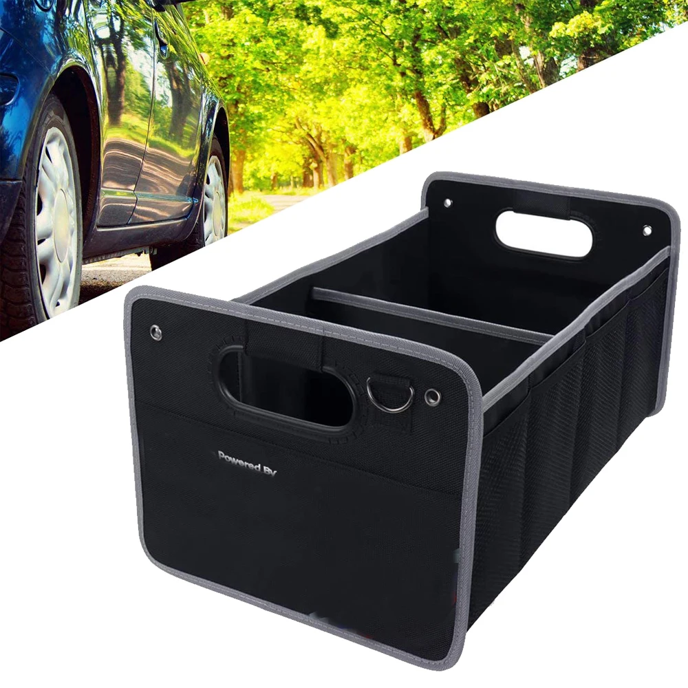 Universal Car Trunk Organizer Box Folding Collapsible Storage Bag Cargo Container Stowing Tidying for BMW X3 X5 E39 E46 E60 E90