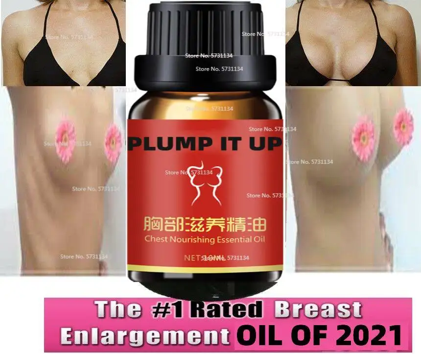 

Plump It Up INSTANT RESULTS Get Thick Big Breast Enhancement Oil, Butt,Thighs GROWTH OIL