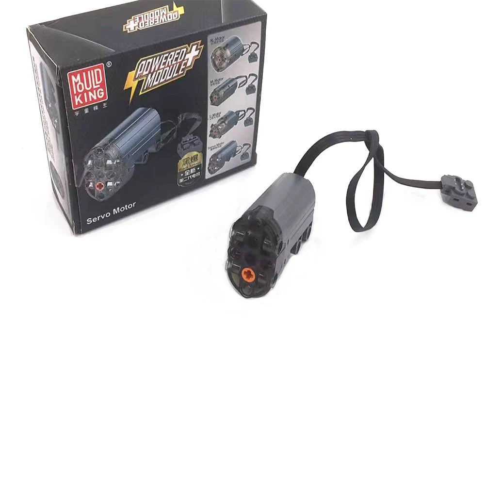 Servomoteur Mould King M0003 - Compatible Techink, Moteur RC Voiture, 500 Tr/min