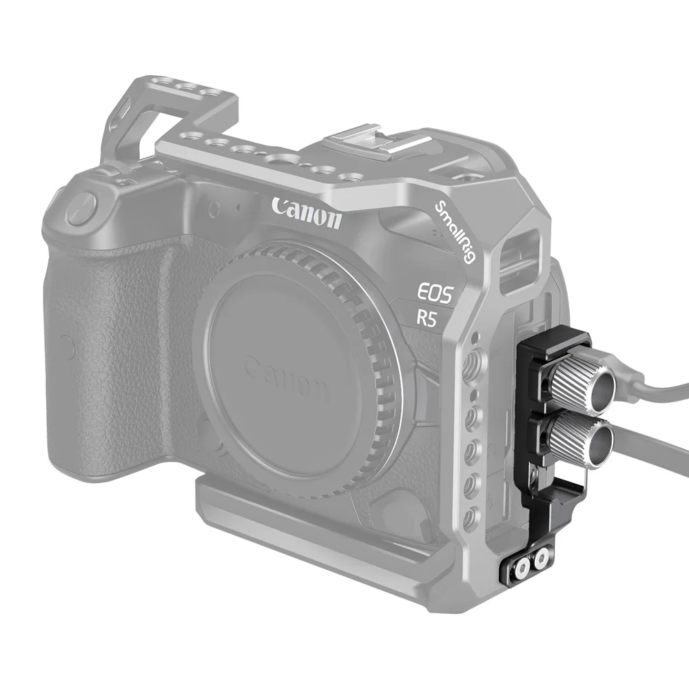 SmallRig HDMI-compatible and USB-C Cable Clamp for Canon EOS R5 and R6 Cage 2981 SmallRig HDMI-compatible and USB-C Cable Clamp for Canon EOS R5 and R6 Cage 2981