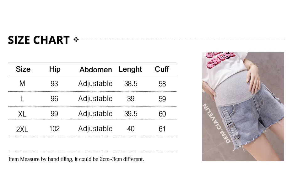 Pantaloncini di Jeans da donna abiti premaman pantaloni estivi abiti in  gravidanza Jeans corti elastici a vita alta abbigliamento gravidanza  Premama|Shorts| - AliExpress