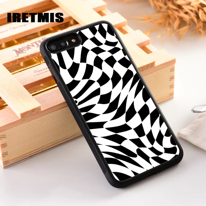 Iretmis резиновый силиконовый чехол для мобильного телефона iPhone 6 6S 7 8 plus X XS XR 11 12 Mini Pro