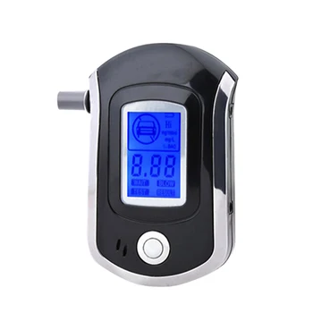 

2019 Portable Digital Alcohol Analyzer Detector Test Tool LCD Backlight Breathalyzer AT6000 CSL88