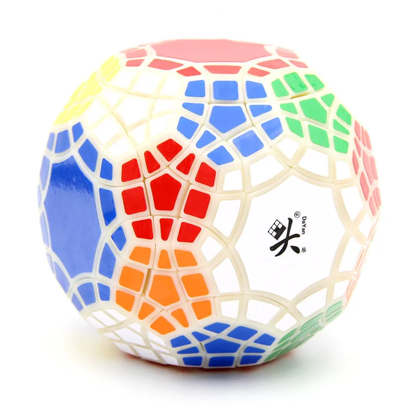 DaYan 30-axis 30-hedron волшебный куб Gem футбол головоломка куб для коллекции черная наклейка