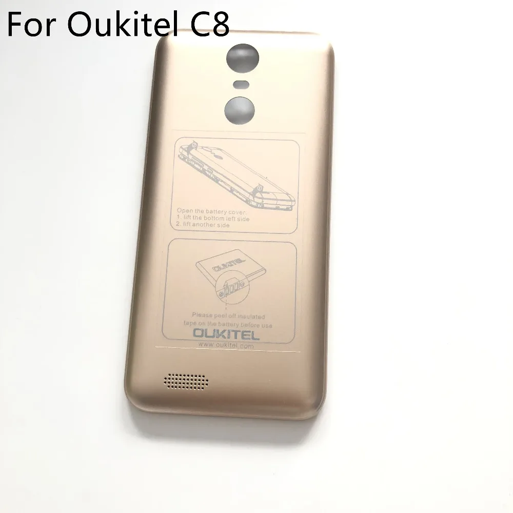 Oukitel C8 используется защитная батарея чехол задняя оболочка для Oukitel C8 MT6580A 5," дюймов 1280X640