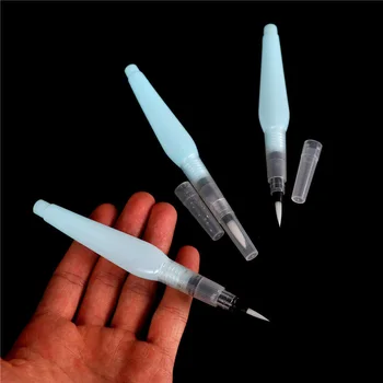 

1Pcs New Refillable art marker Water Brush Large water brush paint brush lms Water Tank Calligraphy Brush Pen Watercolor 2020