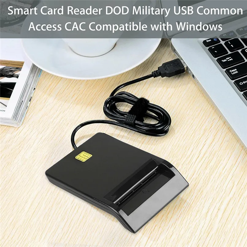 Smart Card Operations Reader of USB Universal Access C-A-C Compatible Mac-OS-W USB Smart Card Reader 40NOV188