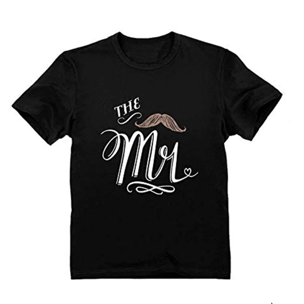 Fashion Casual Lovers Letter Printed T shirt Short Sleeve Top Fashion Comfortable Durable Slim T shirt 1 Fashion Casual Lovers Letter Printed T shirt Short Sleeve Top Fashion Comfortable Durable Slim T shirt 3