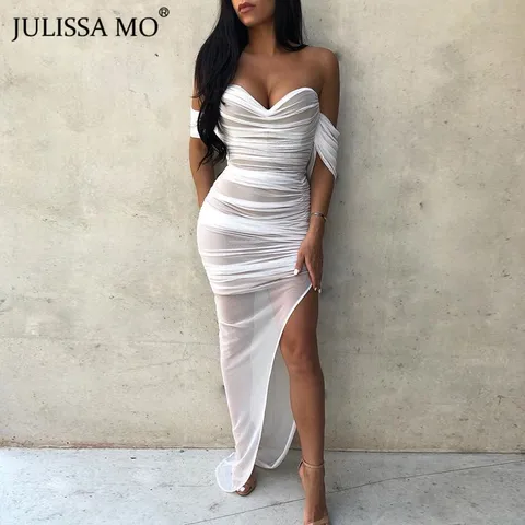 vestido de malha colado