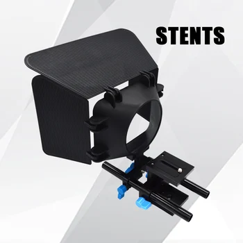 

15mm Rail Rod Support System DSLR Camera Mount Baseplate Guide Bracket for Follow Focus Matte Box NC99