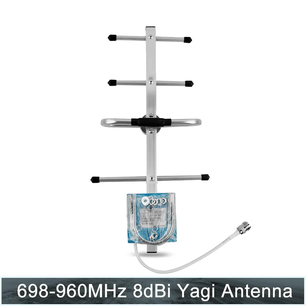 Усилитель сотового сигнала 700/800/850/900 МГц 2G GSM репитер 8dBi Gain наружная направленная
