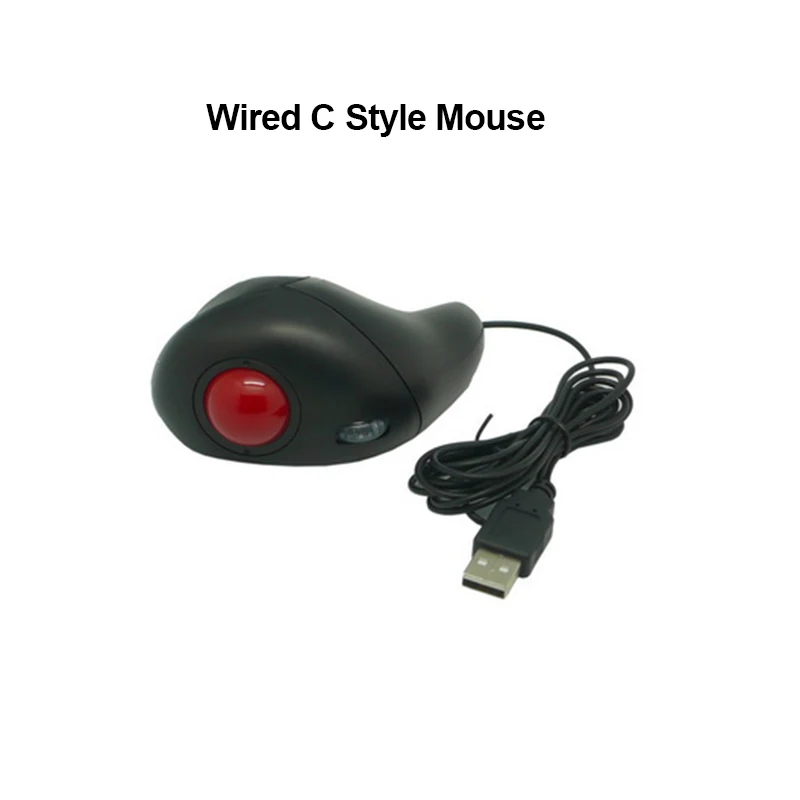 desktop mouse Wireless Trackball Laser Mouse Thumb-Controlled Mause 2.4G 10M Handheld Finger Air Design Mice For Teacher PPT Presentation computer mouse Mice