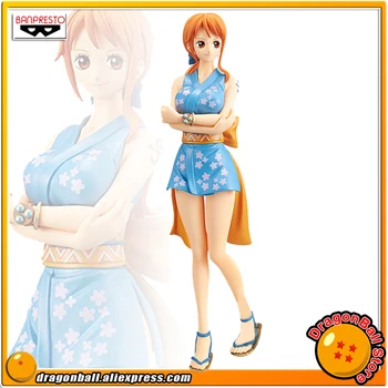 

Japan Anime "ONE PIECE" Original Banpresto DXF -THE GRANDLINE LADY- Wano Country vol.1 Collection Figure - Nami