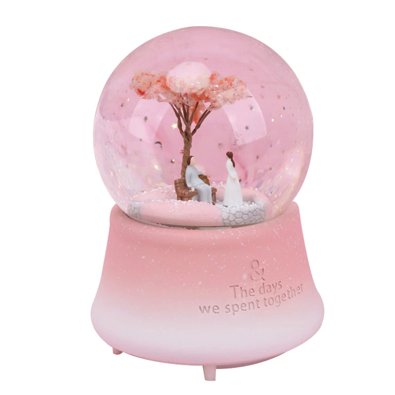 orange tree music box