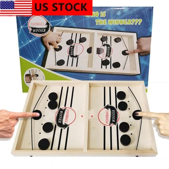

Slingpuck Montessori Kids Toys Juego Board Funny Party Montessori Toys Table Games Dropshipping