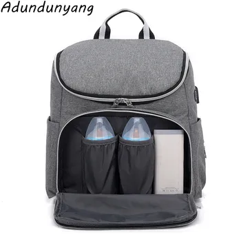 

New Mummy Bag Mom Backpack Large Capacity Multifunctional Stroller Backpack Fashion Lightweight Mother and Baby Bag