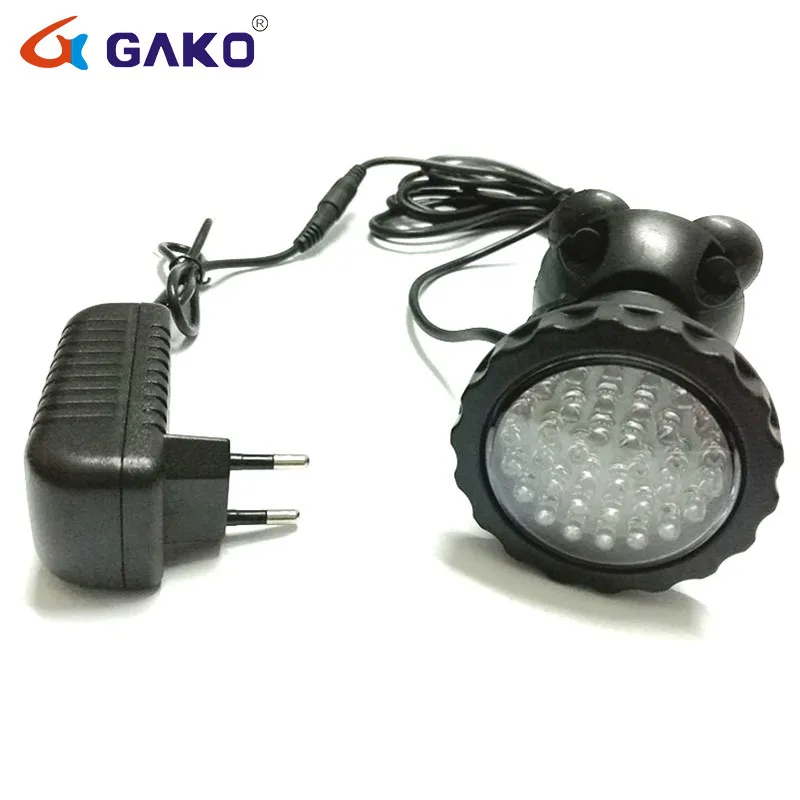 1 light a set Gako светильник для пруда с цветным градиентом, водонепроницаемый Светодиодный светильник для аквариума и бассейна, декоративный светильник для пруда и сада - Цвет: 1 light a set
