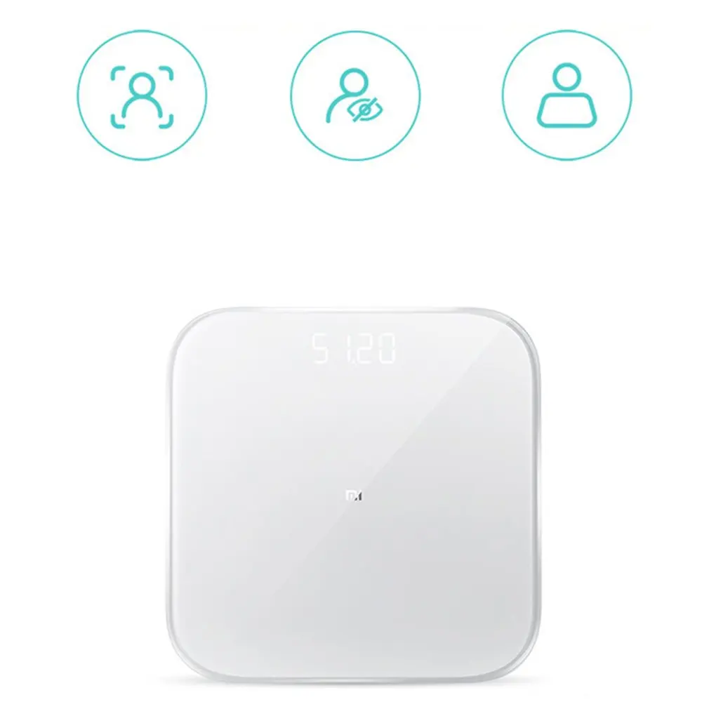 Новейшие оригинальные Xiaomi mi умные весы 2 весы для здоровья Bluetooth 5 цифровые весы Поддержка Android 4,3 iOS 9 mi fit APP