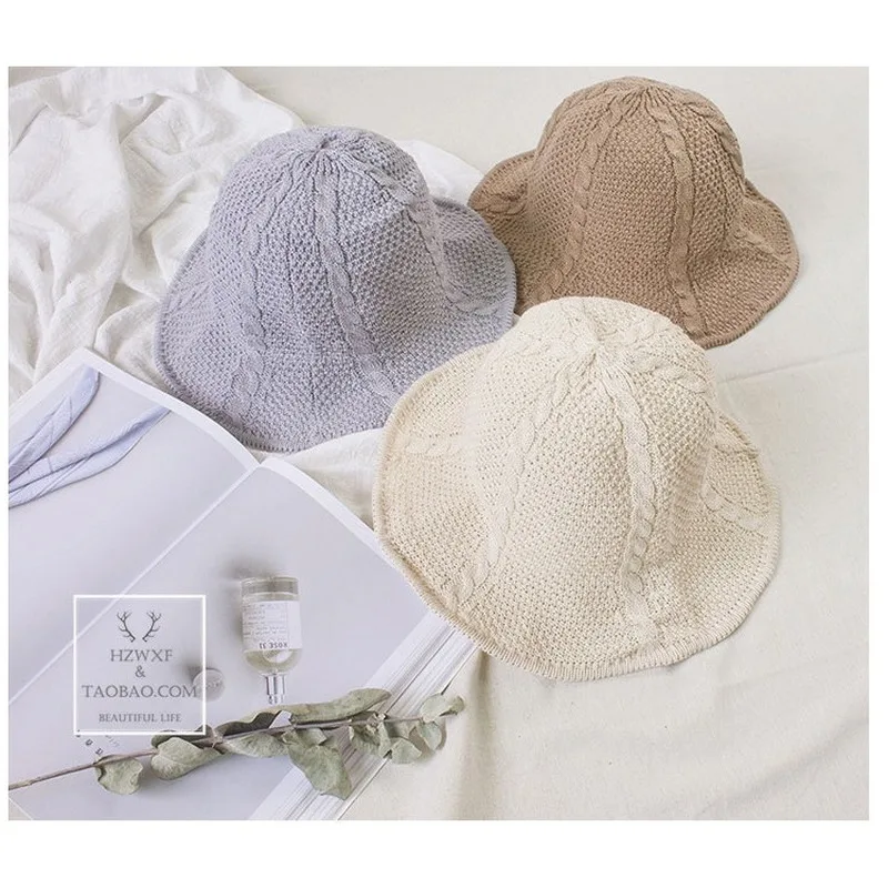 temperament white-collar ladies summer shade travel leisure basin cap Korean version of the tide bow fisherman basin cap