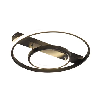 

Modern LED Ceiling light for Living room bedroom Surface mounted Metal LED Round circle rings Lustre Avize LED Ceiling Lamp