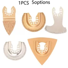 Lames de scie oscillantes à dégagement rapide, lames de meulage en carbure, ciment céramique coupe outils de rénovation 1 pièce
