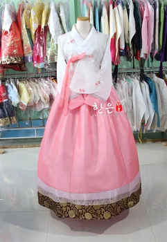 

Korea Imported Fabric / New Improved Hanbok / Bride High-end Hanbok