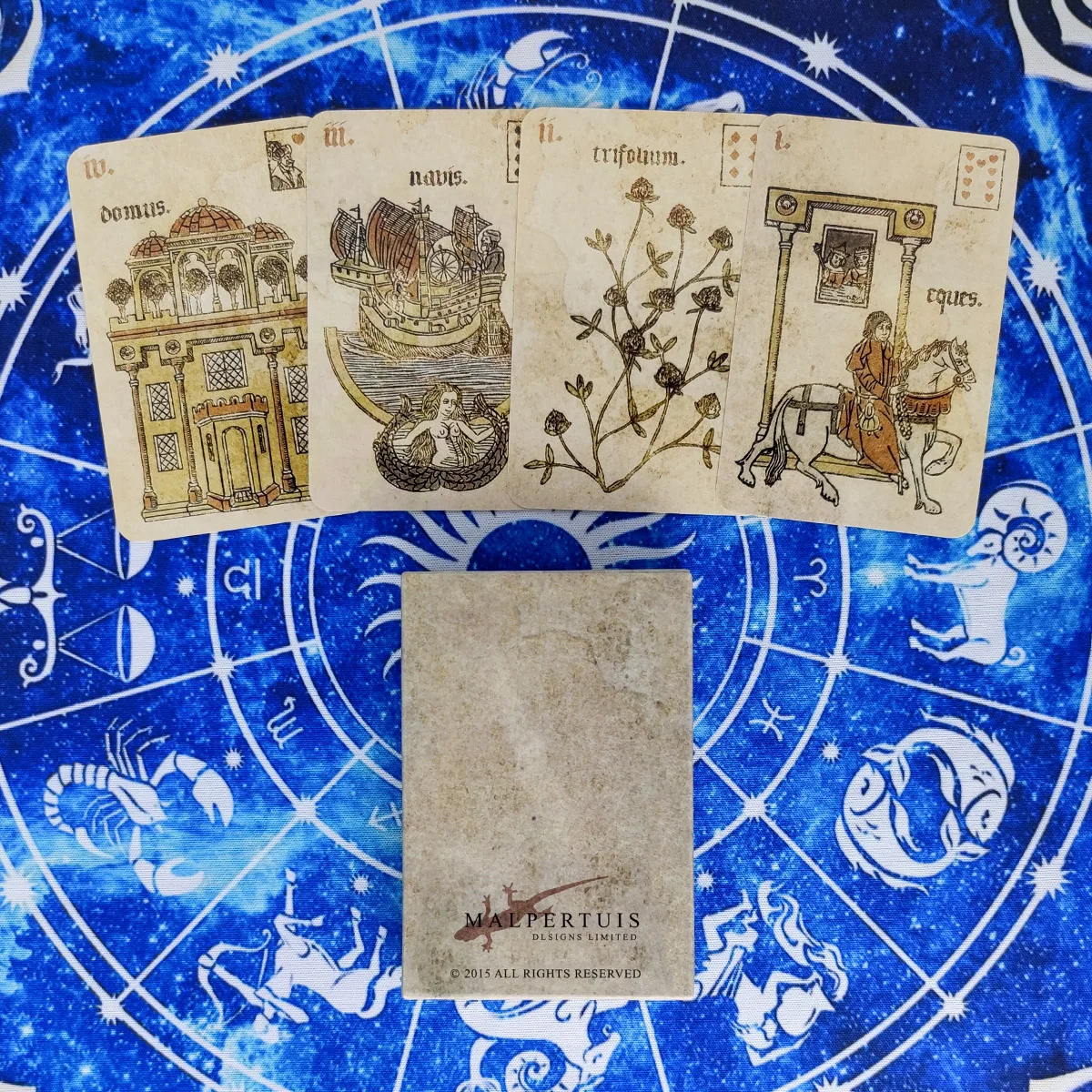 Доска для гадания карт Silson Lenormand развлекательная настольная игра вечеринок