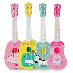 Забавный музыкальный инструмент Детская гитара игрушки для детей школьная игра, развитие Рождественский подарок на день рождения