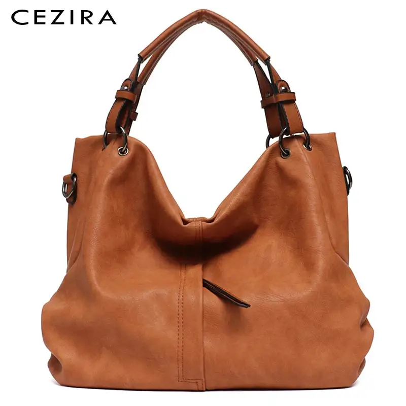 Handbags Tote Messenger-Bags Hobos Female Large Womens Ladies Brand Solid-Pocket High-Quality