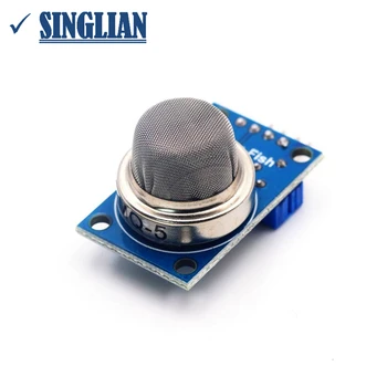 

10pcs/lot MQ-5 MQ5 Methane Natural Gas Sensor Liquefied Gas Electronic Detector Module For arduino