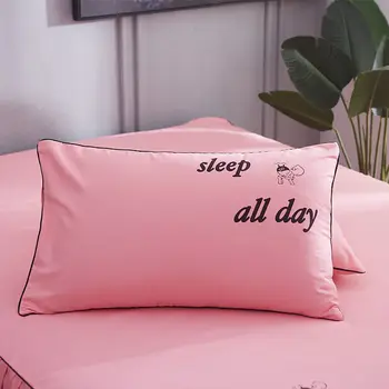 

2pcs /set 100% 48X74 pillowcase 100% cotton pillowslip